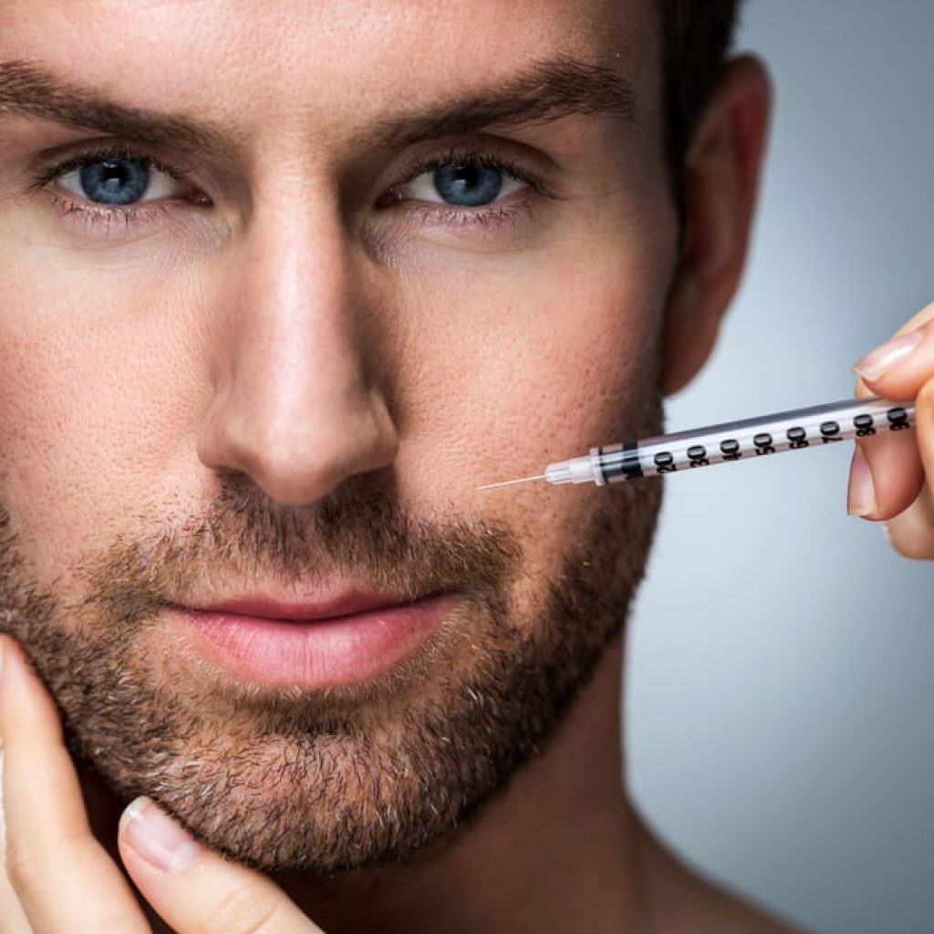 Injectable filler for guys